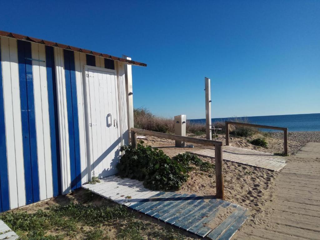 Islantilla Adosado Piscina, Parking 1 Minuto Al Mar Esterno foto